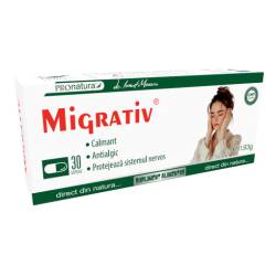 Migractiv, protejeaza sistemul nervos, 30 capsule, Medica - Pro Natura