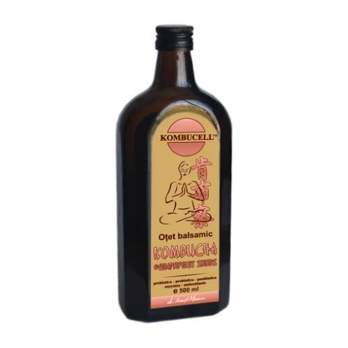 Otet Balsamic Kombucha si Seminte de Grapefruit, 500 ml, Medica - Pro Natura