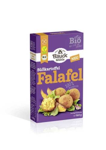 Falafel cu cartof dulce, fara gluten, eco-bio, 160 g, BauckHof