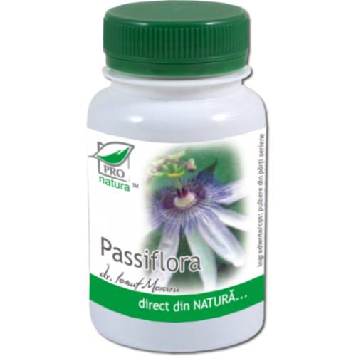 Passiflora, 200 capsule, Medica - Pro Natura