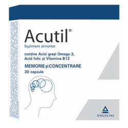 ACUTIL - memorie si concentrare, 30 capsule, Angelini