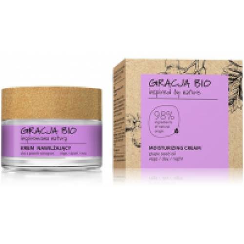 Crema de fata hidratanta cu ulei din samburi de struguri gracja bio 50ml GRACJA