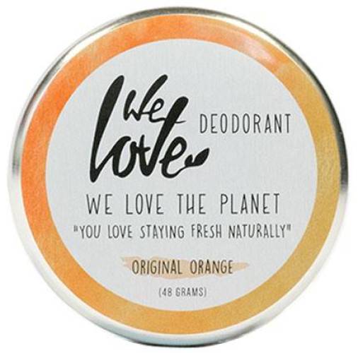 DEODORANT CREMA ORIGINAL ORANGE, 48 g, WE LOVE THE PLANET