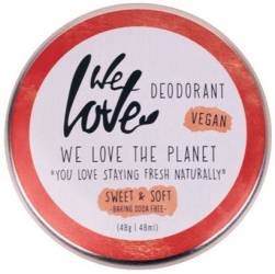Deodorant crema Sweet & Soft, 48 g, We love the planet