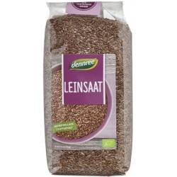 Seminte de in, eco-bio, 500g - Dennree