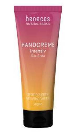 Crema de maini ingrijire intensa cu unt de shea, eco-bio, 75 ml, Benecos
