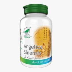 Angelica Sinensis, ajuta la mentinerea echilibrului hormonal, 60 capsule, Medica - Pro Natura