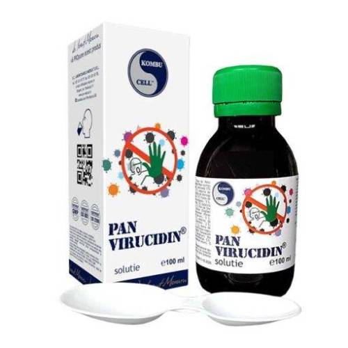 Pan Virucidin solutie, 100 ml, Medica - Pro Natura