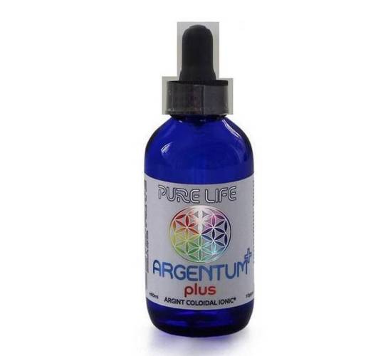 Argint Coloidal 10ppm cu pipeta, Argentum  Plus, 60ml - Agnes Itara
