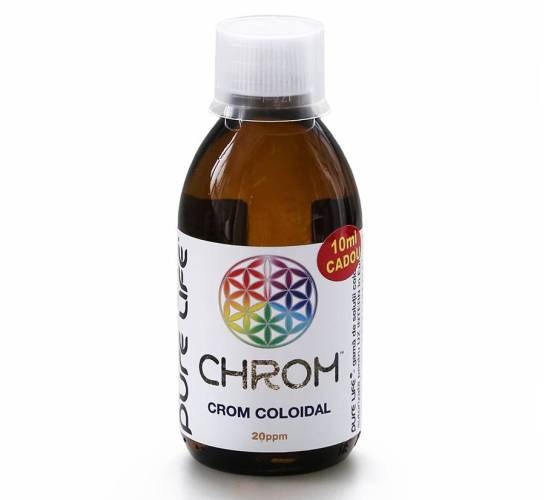 Chrom Coloidal 20ppm, Chrom, 240ml - Agnes Itara