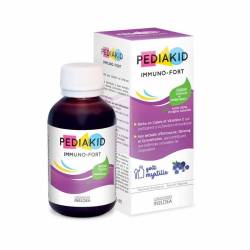 Pediakid Immuno-Fort sirop cu gust de afine, 125 ml