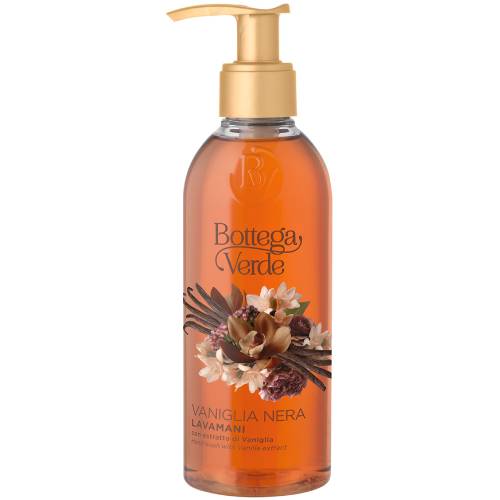 Sapun lichid hidratant cu extract de vanilie neagra Vaniglia Nera, 250ml, Bottega Verde