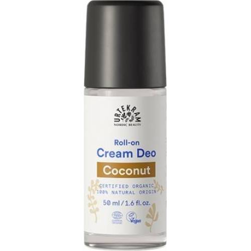 Deodorant roll-on cu cocos, eco-bio, 50 ml, Urtekram