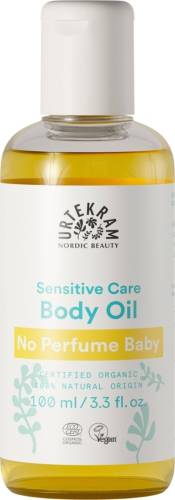 Ulei de corp piele senisiba bebelusi, fara parfum, eco-bio, 100 ml, Urtekram