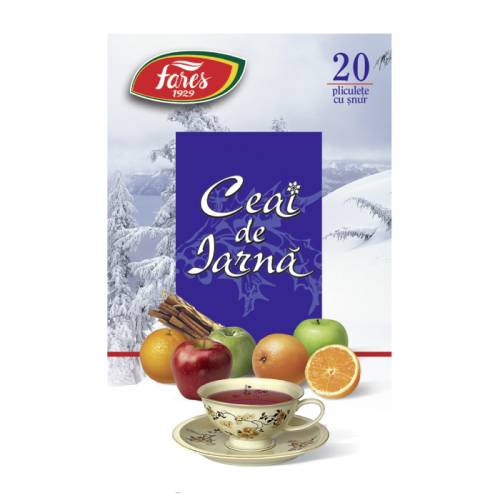 Ceai de iarna, 20 plicuri, Fares