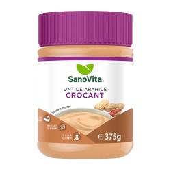Pasta de alune crocanta, 375ml, SanoVita