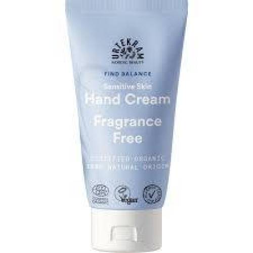Crema de maini fara parfum, pentru piele sensibila, 75 ml, Urtekram