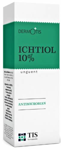 tis dermotis unguent cu ichtiol 10% 25g