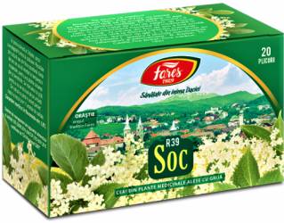 Fares ceai soc - 20 plicuri