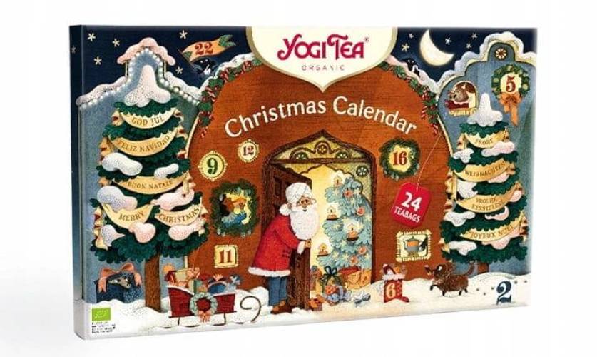 CALENDAR CRACIUIN 2024 CU 24 PLICURI DE CEAI, ECO-BIO, YOGI TEA