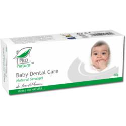 Baby Dental Care Natural Sensigel, calmeaza iritatia gingiilor, 40 g, Medica - Pro Natura