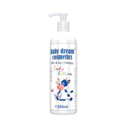Lotiune de corp pentru copii, Baby Dream Cosmetics Milk Api - Therapy, 250 ml, Medica - Pro Natura