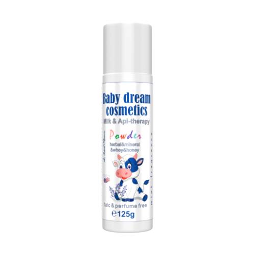 Pudra pentru bebelusi, Baby Dream Cosmetics Milk Api - Therapy, 125 g, Medica - Pro Natura