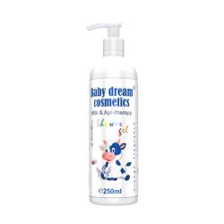 Gel de dus pentru copii, Baby Dream Cosmetics Milk Api Therapy Shower Gel, 250 ml, Medica - Pro Natura