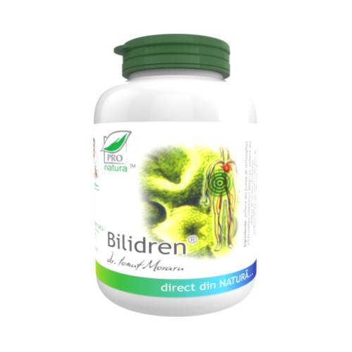 Bilidren, sustine functia biliara, 200 capsule, Medica - Pro Natura