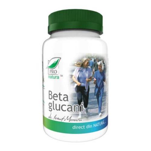 Beta Glucani, complex de ciuperci, 60 capsule, Medica - Pro Natura