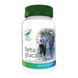Beta Glucani, complex de ciuperci, 60 capsule, Medica - Pro Natura