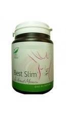 Best Slim, ideal in programele de remodelare corporala, 200 capsule, Medica - Pro Natura