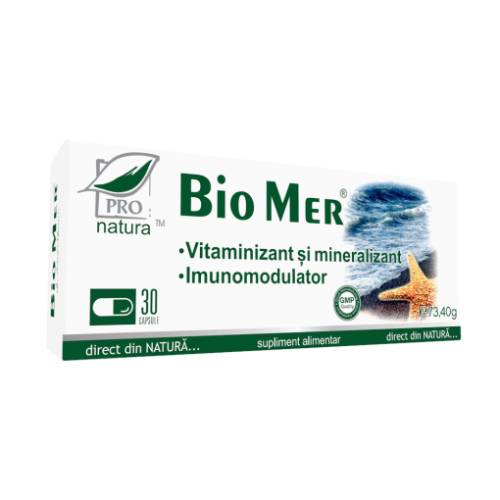 Bio Mer, sustine sanatatea organismului, 30 capsule, Medica - Pro Natura