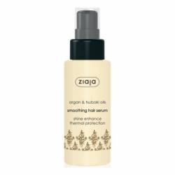 ZIAJA Serum satinat pentru netezirea parului cu ulei de argan, 50 ml