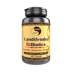 Candifender 3 x Biotics, eficient in candida, 40 capsule, Medica - Pro Natura