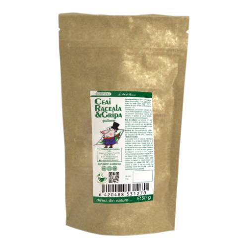 Ceai Raceala si Gripa, 50 g, Medica - Pro Natura