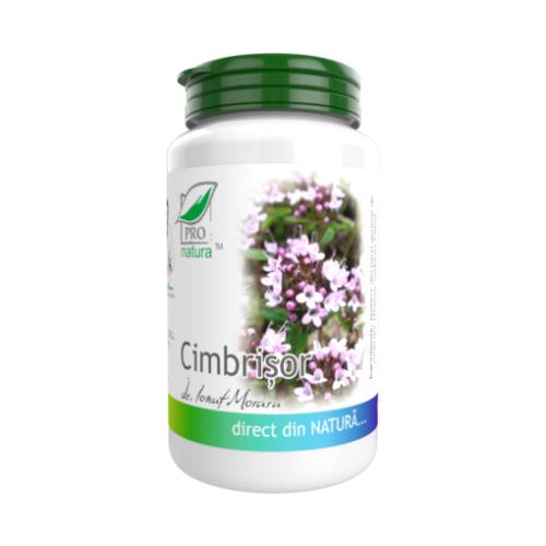 Cimbrisor, cu rol antibacterian, 60 capsule, Medica - Pro Natura