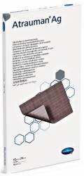 Hartmann Atrauman AG Silver comprese cu unguent neutru si argint 10cm/20cm - 10 bucati