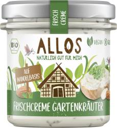 Crema tartinabila de migdale, cu verdeata, fara gluten, eco-bio, 135 g, Allos