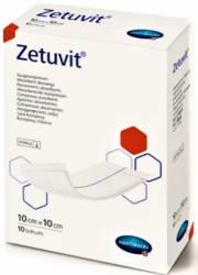 hartmann zetuvit comprese sterile 10/10cm ctx25 buc