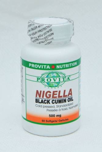 Nigella - ulei de chimen negru 500mg - 60cps - Organika