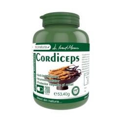 Cordiceps, cu rol imunostimulator,  200 capsule, Medica - Pro Natura