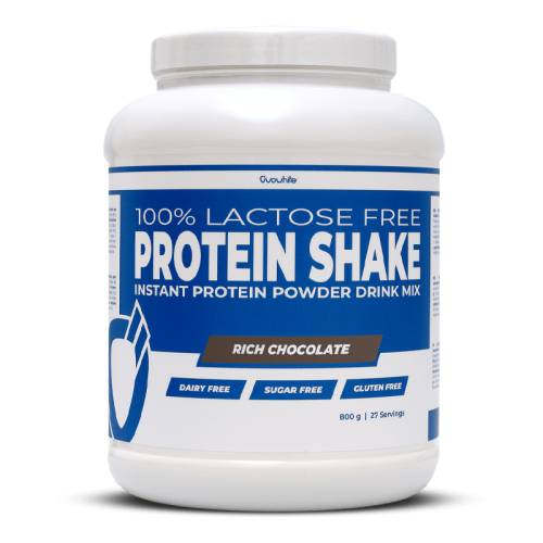 Proteina din albus de ou cu aroma de ciocolata, 800g, Ovowhite