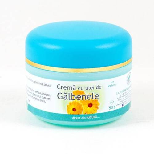 Crema cu ulei de galbenele, 50 g, Medica - Pro Natura