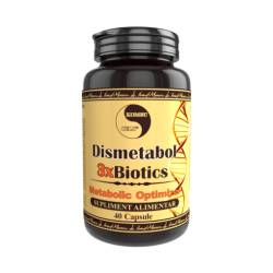 Dismetabol 3x Biotics, ajuta la controlul greutatii, 40 cps, Medica - Pro Natura