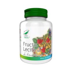 Fructo Lecitina, asigura troficitatea pielii, 200 capsule, Medica - Pro Natura