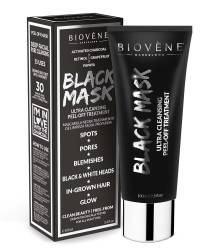 Masca neagra pentru curatare profunda peel-off Black Mask, 100ml, Biovene