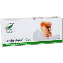 Gel Arthralgin, pentru dureri musculare, 40 g, Medica - Pro Natura