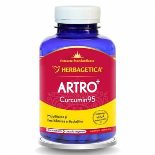 HERBAGETICA Artro + Curcumin 95, 60 capsule