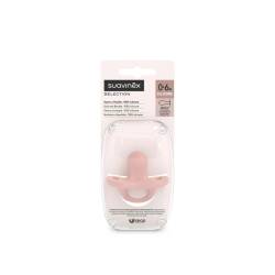 Suzeta fiziologica SX Pro Colour Essence, 0-6 luni, Nude, 1 bucata, Suavinex